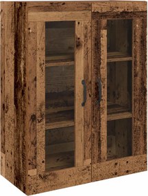 vidaXL Highboard 2 pcs Παλαιό ξύλο Επεξεργασμένο ξύλο