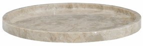 Artekko Marble Πιάτο Πιατέλα Μάρμαρο Μπεζ (20x20x2)cm