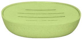 Σαπουνοθήκη Belgrano 8614 11x2,2cm 603 Palm Green Kleine Wolke Bamboo,Polypropylene