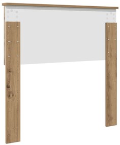 vidaXL Κεφαλάρι Artisan Oak 80 cm Επεξεργασμένο ξύλο