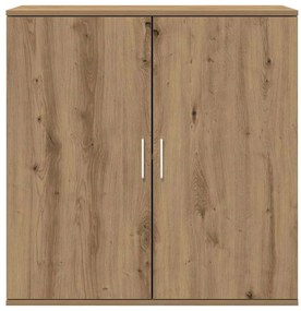 vidaXL Πλαϊνό γραφείο artisan δρυς 79 x 38 x 80 εκ. Επεξεργασμένο ξύλο