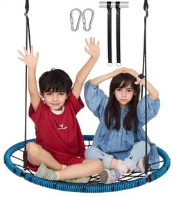 VEVOR Spider Web Saucer Swing 40 Inch Round Swings for Kids Outdoor 750 lbs