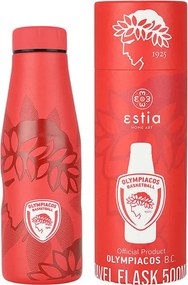 Μπουκάλι Θερμός 500ml Estia Olympiacos B.C. Edition 00-27179