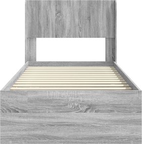 vidaXL Καλάθι με αποθήκη και κεφαλάρι 3 pcs Επεξεργασμένο Ξύλο