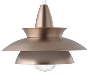 Κρεμαστό Φωτιστικό Οροφής Φ33ΧΗ128CM BROOKLYN ACA-KS07881PCG-Μπρονζέ KS07881PCG
