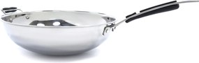 Wok Pan - Ø36cm - Stainless Steel - Induction