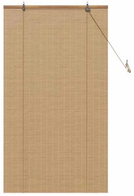 vidaXL Ρόλερ Καφέ 80 x 160 cm Μπαμπού