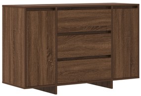 vidaXL Μπουφές Καφέ Δρυς 120x41x75 εκ Επεξεργασμένο Ξύλο