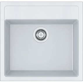 Franke Smart Sirius SID 610-49 Ένθετος Συνθετικός Νεροχύτης 53cm Polar White