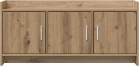 vidaXL Ντουλάπι TV 102 x 33 x 47 εκ Artisan Δρυς Επεξεργασμένο Ξύλο