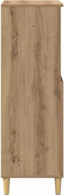 vidaXL Highboard Artisan Δρυς 60 x 36 x 110 εκ. Επεξεργασμένο Ξύλο