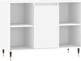 vidaXL Ντουλάπι Μπάνιου Λευκό 80 x 33 x 60 εκ. Επεξεργασμένο Ξύλο