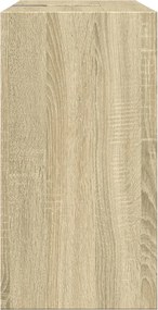 vidaXL Ντουλάπι Νιπτήρα Sonoma Δρυς 63x29x55 εκ. Επεξεργασμένο Ξύλο