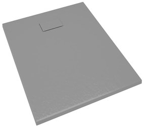 vidaXL Βάση Ντουζιέρας Γκρι 100 x 80 εκ. από SMC