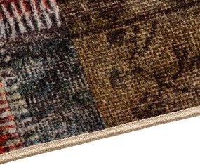 vidaXL Χαλί Runner MARSA Πολύχρωμο 200 x 80 εκατοστά Πολυέστερ και PVC