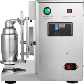 Milkshake Maker Machine 120W Electric Milk Tea Shaker Stainless Steel Commercial