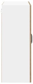 vidaXL Ραφιέρα τοίχου LUCCA Artisan Δρυς 60 x 31 x 80 εκ.