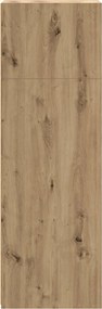vidaXL Highboard Artisan Δρυς 40 x 41 x 124 εκ Επεξεργασμένο Ξύλο