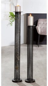 Κηροπήγιο ArteLibre Μαύρο Μέταλλο 102cm