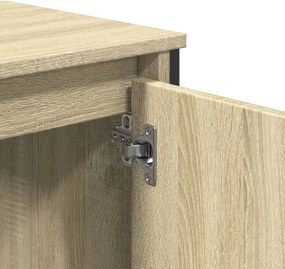 vidaXL Ντουλάπι Νιπτήρα Μπάνιου Sonoma Δρυς 60x35x60 εκ. Επεξ. Ξύλο