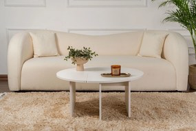 Coffee Table Moira - Wood White Wood White