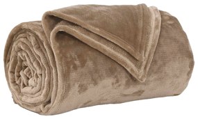 vidaXL Κουβέρτα Καμηλοπάρδαλη 130 x 150 cm Μαλλί