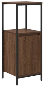 vidaXL Σετ Επίπλων Μπάνιου με ράφι 5 pcs Καφέ 76.5 x 35 x 95 εκ