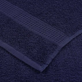 vidaXL Σετ Πετσετών 12 Τεμαχίων FROGN Μπλε Σκούρο 360 γρ./μ²