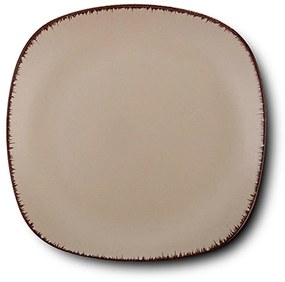 Πιάτο Φρούτου Stoneware "Brown Sugar" 19cm