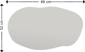 Καθρέπτης Τοίχου Μαύρο LOSSA 52x2,2x89