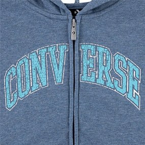 Αθλητικό Σετ για Παιδιά Converse Cnvb Heritage Ft Full Zip Set Μπλε 2 Τεμάχια