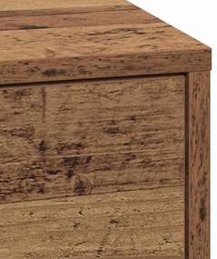 vidaXL Κομοδίνο with Παλαιό ξύλο 38 x 34 x 61 εκ. Επεξεργασμένο ξύλο