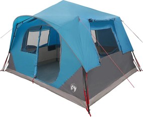 vidaXL Αυτόματη Τέντα Μπλε 365 x 380 x 200 εκ Πολυεστέρας και Χάλυβας