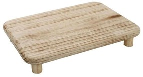Πλατώ Σερβιρίσματος XYP222 38x25,5x5,5cm Natural Espiel Wood