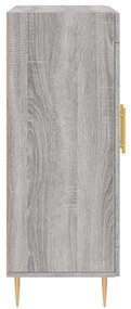 vidaXL Ντουλάπι Γκρι Sonoma 69,5 x 34 x 90 εκ. από Επεξεργασμένο Ξύλο