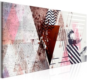 Πίνακας - Geometric Background (1 Part) Narrow 135x45