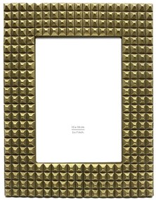 Κορνίζα Cubique 028901 13x18cm Antique Gold Γυαλί,Polyresin