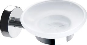 Σαπουνοθήκη γυάλινη KARAG UNO-Χρωμέ