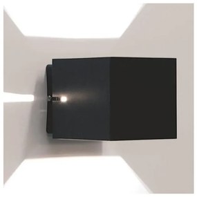 Απλίκα Φωτιστικό Τοίχου 202 Κύβος LIGHTUP-202-BLACK-Μαύρο 202-BLACK