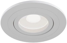 Χωνευτό σποτ οροφής Maytoni Atom round-Λευκό