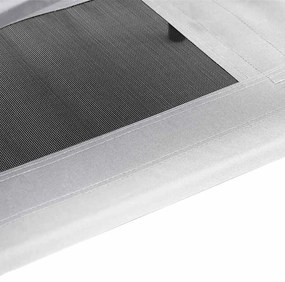 vidaXL Κρεβάτι Σκύλου Ασημί Γκρι 92 x 77 x 82,5 εκ. Ατσάλι