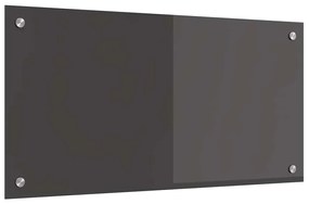 vidaXL Πίσω Πάνελ Κουζίνας Σκούρο γκρι 80 x 40 x 0.6 εκ.