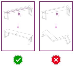 vidaXL Πάγκος Μπάνιου Σκούρο Καφέ 160x40x(2-6) εκ. Επεξεργ. Μασίφ Ξύλο
