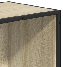 ΝΤΟΥΛΑΠΙ ΒΙΒΛΙΩΝ SONOMA OAK 60X35X76 CM ΚΑΤΑΣΚΕΥΑΣΜΕΝΟ ΞΥΛΟ 849100