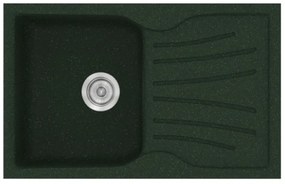 Sanitec Classic 327 Granite Green Ένθετος Νεροχύτης