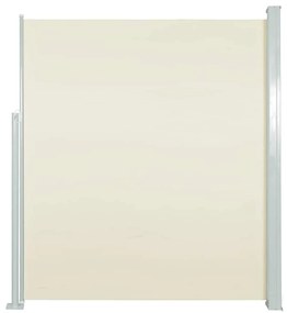 vidaXL Σκίαστρο Πλαϊνό Συρόμενο Βεράντας Κρεμ 100 x 500 εκ.