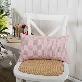 Μαξιλαροθήκη Διακοσμητική Teramo 06 Pink Teoran 30X50 Cotton-Polyester