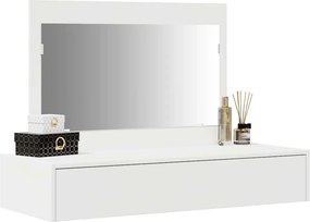 vidaXL Τραπέζι περιποίησης Λευκό 100 x 40 x 70 εκ. Επεξεργασμένο Ξύλο