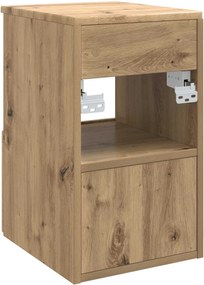 vidaXL Ντουλάπι Μπάνιου Artisan Δρυς 30 x 35 x 50 εκ.