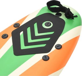 vidaXL Σανίδα Surf «Μπούμερανγκ» 170 εκ.